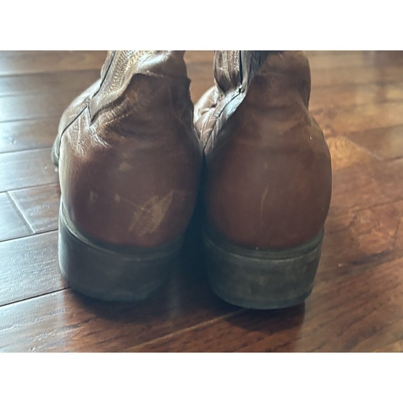 Dan Post Men's Brown Leather Cowboy Boots Sz 7.5 Western DP2407 - Picture 5 of 7